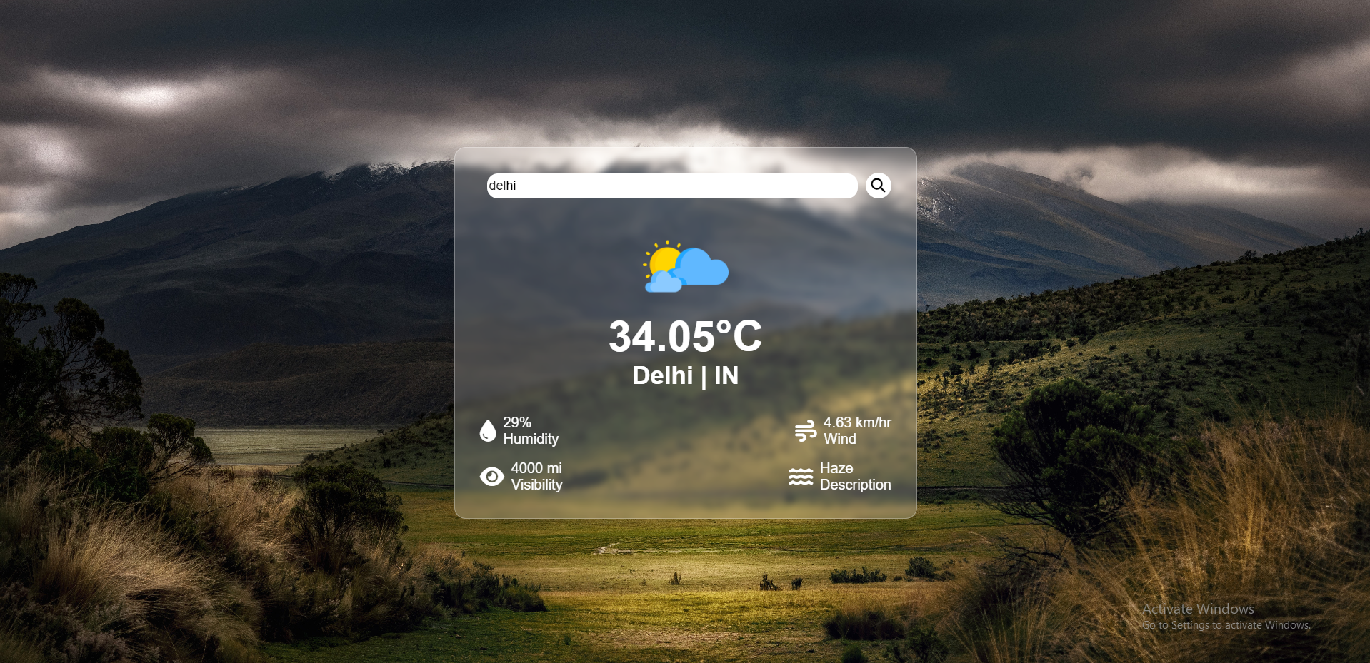 Weather App